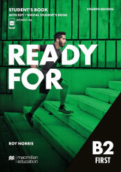 Ready for First (4th edition) Student's Book + Digital SB + Student App with key (ISBN: 9781380052285)
