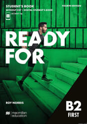 Ready for First (4th edition) Student's Book + Digital SB + Stundet App without key (ISBN: 9781380052292)