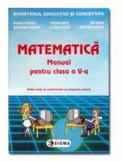Matematica. Manual pentru clasa a V-a - Mihaela Singer (ISBN: 9789738068940)