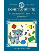 Caiet pentru grupa mijlocie - ACTIVITATI MATEMATICE (ISBN: 9786067530360)