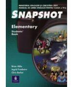 Snapshot, Elementary. Manual de engleza clasa a VI-a. Limba 2 - Brian Abbs (ISBN: 9780582511941)
