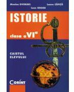 Caietul elevului de istorie - clasa a VI-a (ISBN: 9789739413121)