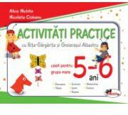 Activitati practice cu Rita-Gargarita si Greierasul Albastru, pentru grupa mare 5-6 ani - Alice Nichita (ISBN: 9789736799730)
