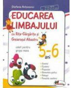 Educarea limbajului cu Rita Gargarita si Greierasul Albastru - caiet pentru grupa mare (ISBN: 9789736799129)