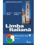 Limba italiana, manual pentru clasa a IX-a, Limba moderna 3 - Alice-Ileana Tanase (ISBN: 9789738131279)
