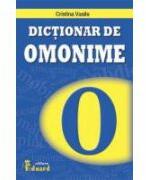 Dictionar de Omonime - Cristina Vasile (ISBN: 9786065713727)