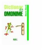 Dictionar de omonime - Marin Buca (ISBN: 9789737287809)