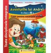AVENTURILE LUI ANDREI in clasa a III-a. Caiet pentru vacantele scolare (ISBN: 9789731232478)
