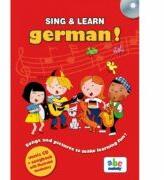 SING & LEARN - GERMAN - music CD+songbook with illustrated vocbulary (ISBN: 9782916947143)