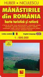 Manastirile din Romania. Harta turistica si rutiera (ISBN: 9789735689070)