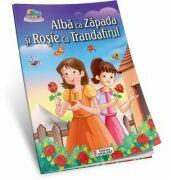 Alba ca Zapada si Rosie ca Trandafirul. Carte de colorat A5 ilustrata (ISBN: 9786065762671)