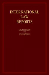 International Law Reports 160 Volume Hardback Set - Elihu Lauterpacht (2001)