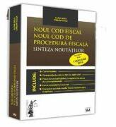 Noul Cod fiscal. Noul Cod de procedura fiscala. Sinteza noutatilor 1 Ianuarie 2016 - Emilian Duca, Alina Duca (ISBN: 9786066737784)
