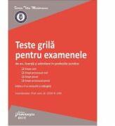 Teste grila pentru examenele de an, licenta si admitere in profesiile juridice - Iosif R. Urs (ISBN: 9786062710613)