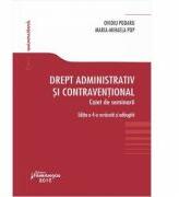 Drept administrativ si contraventional. Caiet de seminarii (ISBN: 9786062710590)