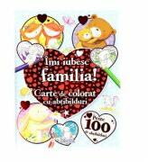 Imi iubesc familia! Carte de colorat cu abtibilduri (ISBN: 9786065258662)