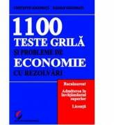 1100 Teste grila si probleme de economie cu rezolvari (ISBN: 9786065916913)