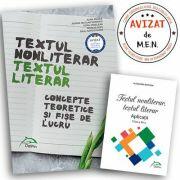 Textul nonliterar, Textul literar - Concepte teoretice si fise de lucru, clasele IX-XII - Alina Manea (ISBN: 9786069930564)