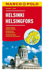 Helsinki térkép Marco Polo vízálló 1: 15 000 (2013)