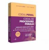 Codul penal si Codul de procedura penala. Editie tiparita pe hartie alba (ISBN: 9786063903090)