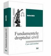 Fundamentele dreptului civil - Andrei Dutu (ISBN: 9786063902925)