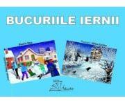Bucuriile iernii. Set de 8 planse educative - Daniela Dosa, Adrian Cerchez (ISBN: 9786066301985)