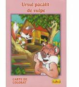 Ursul pacalit de vulpe - Carte de colorat (ISBN: 9789737824608)