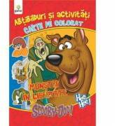 Abtibilduri si activitati cu Scooby-Doo! - Monstri in libertate - Carte de colorat (ISBN: 9789731492674)