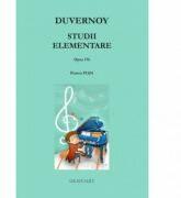 Studii Elementare. Opus 176, pentru pian, editia a 2-a - J. B. Duvernoy (ISBN: 6422374001775)