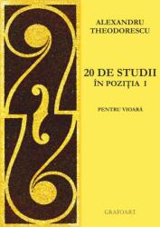 20 de studii în poziţia I pentru vioară (ISBN: 6422374001522)