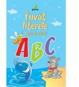 Invat literele - Carte de colorat A5 (ISBN: 9789731491028)