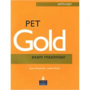 PET Gold Exam Maximiser with key NE and Audio CD Pack - Jacky Newbrook (ISBN: 9781405822862)