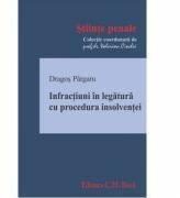 Infractiuni in legatura cu procedura insolventei - Dragos Pargaru (ISBN: 9786061808779)