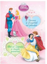 Aurora si dragonul cel folositor. Alba-ca- Zapada si magia prieteniei (Carte + CD audio) - Disney (ISBN: 9786066006019)