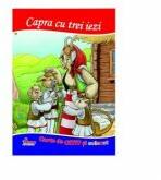Capra cu trei iezi. Carte de citit si colorat - Mariana Matei (ISBN: 9789731845630)