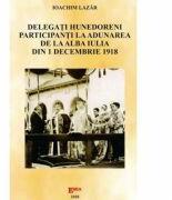Delegati hunedoreni participanti la Adunarea de la Alba Iulia din 1 Decembrie 1918 - Ioachim Lazar (ISBN: 9789737534491)