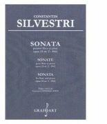 Sonata pentru flaut si pian - Constantin Silvestri (ISBN: 9790707657928)
