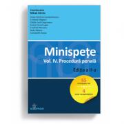Minispete. Vol. IV. Procedura penala. Ed. a II-a - Mihail Udroiu (ISBN: 9786068892498)