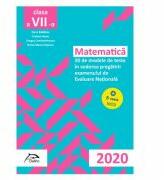 Matematica - 30 + 5 modele de teste - in vederea pregatirii examenului de Evaluare Nationala 2020 - clasa a VII-a (ISBN: 9786069931479)