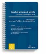 Codul de procedura penala - actualizat la 1 octombrie 2019 - Ioan Paul Chis, Victor Vaduva (ISBN: 9786068892511)