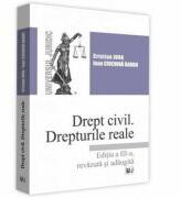 Drept civil. Drepturile reale. Editia a 3-a - Cristian Jora, Ioan Ciochina-Barbu (ISBN: 9786063905308)
