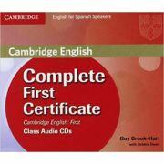 Complete First Certificate for Spanish Speakers Class Audio CDs - Guy Brook-Hart, Debbie Owen (ISBN: 9788483237335)