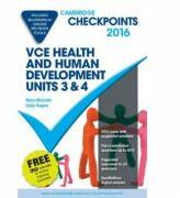 Cambridge Checkpoints VCE Health and Human Development Units 3 and 4 2016 and Quiz Me More - Mary McLeish, Sally Rogers (ISBN: 9781316505649)