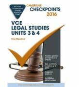 Cambridge Checkpoints VCE Legal Studies Units 3 and 4 2016 and Quiz Me More - Peter Mountford (ISBN: 9781316505656)