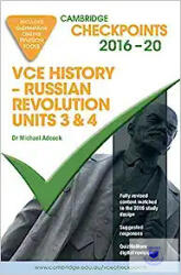 Cambridge Checkpoints VCE History - Russian Revolution 2016-18 and Quiz Me More - Michael Adcock (ISBN: 9781316505991)
