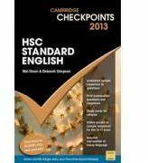 Cambridge Checkpoints HSC Standard English 2013 - Melpomene Dixon, Deborah Simpson (ISBN: 9781107613485)