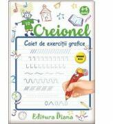 Creionel. Caiet de exercitii grafice 4-5 ani - Laurentia Culea (ISBN: 9786066338530)