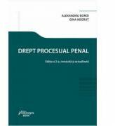 Drept procesual penal. Editia a 2-a - Alexandru Boroi, Gina Negrut (ISBN: 9786062714499)