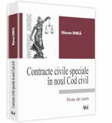 Contracte civile speciale in noul Cod civil - Razvan Dinca (ISBN: 9786066730396)
