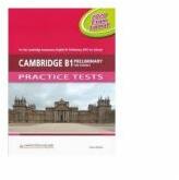 Cambridge B1 Preliminary for Schools Practice Tests (2020 Exam) Class Audio CD (ISBN: 9789925314126)
